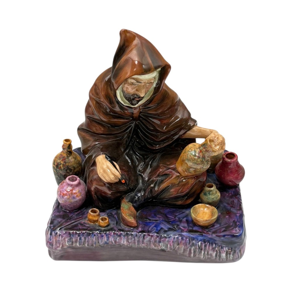 Royal Doulton The Potter HN1493 7in  Hand Painted Ceramic Figurine Vintage 1960s